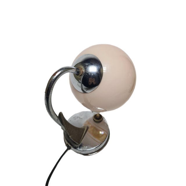 Art Deco Bedside Lamp, Former Czechoslovakia, 1950s For Sale - Image 11 of 18