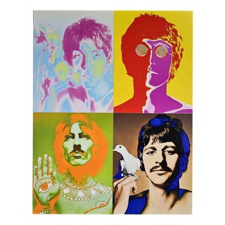 The Beatles Offset Lithograph Posters by Richard Avedon, 1967, Set of 4 For Sale