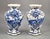 Antique French Blue and White Faience Vases from Desvres, Fourmaintraux-Courquin, 1880s, Set of 2 For Sale - Image 10 of 10