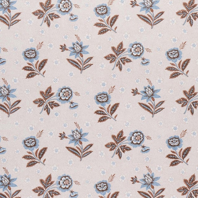 Not Yet Made - Made To Order Schumacher Colline Wallpaper in Delft & Sepia For Sale - Image 5 of 5