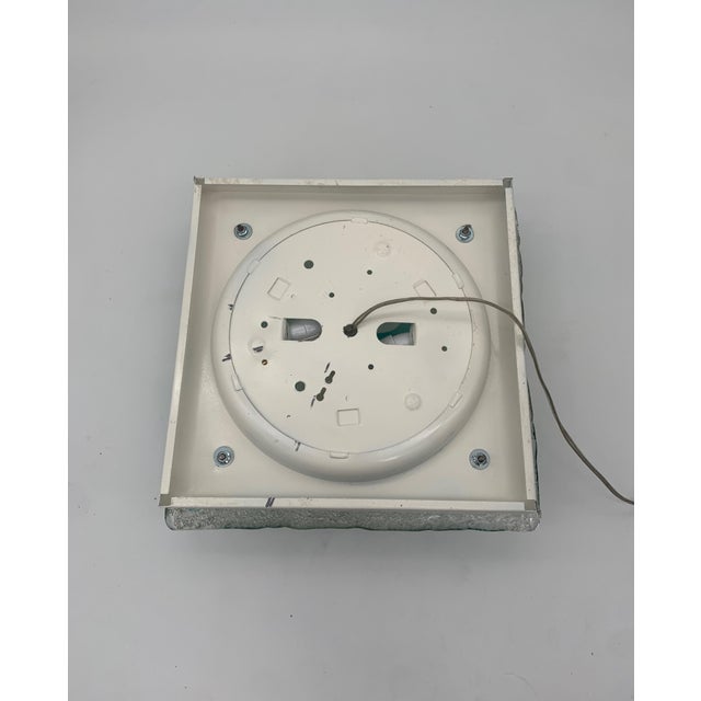 1970s Murano Glass Wall Lamp attributed to AV Mazzega, Italy, 1970 For Sale - Image 5 of 7