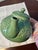 Vintage Bordallo Pinheiro Majolica Greanium Green Teapot For Sale - Image 6 of 6