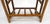 Mid 20th Century Bamboo Rattan Side End Table Mid Century Modern c1970s White Laminate Top MINT For Sale - Image 5 of 16