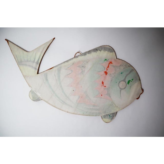 Large Fish Wall Decoration in Bamboo, 1970s For Sale - Image 9 of 17