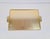 Large gold-anodised aluminium tray featuring a ribbed extruded rim and handles; hand-finished and assembled. Designed and...
