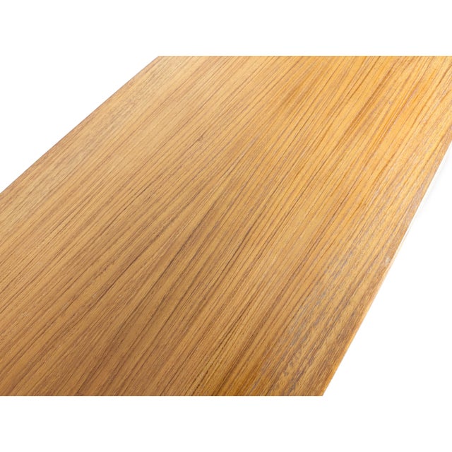 Mid-Century Modern Danish Oak Coffee Table For Sale - Image 8 of 9