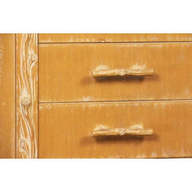 Wood Vintage Sideboard in Wood, 1970s For Sale - Image 7 of 8