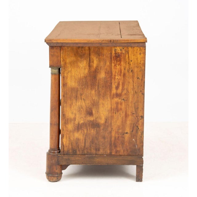 Brown French Empire Mahogany Chest of Drawers For Sale - Image 8 of 10