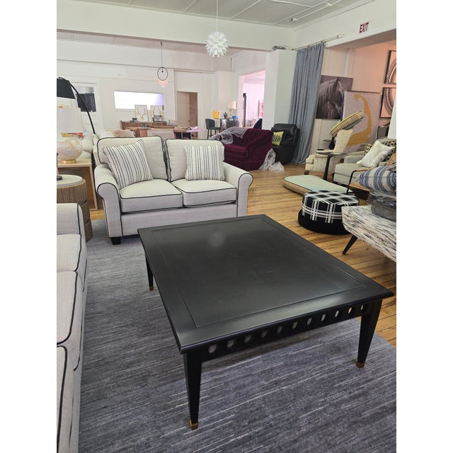 Contemporary Contemporary Kravet Attributed Cocktail Table For Sale - Image 3 of 9
