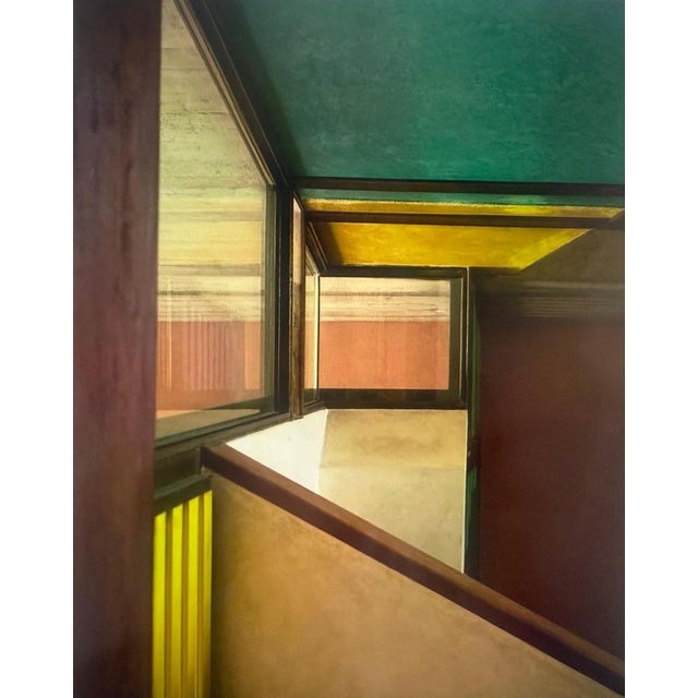 Early Edition Cornaro Sofa in Iroko Wood and Fabric attributed to Carlo Scarpa for Gavina, Italy, 1950s For Sale - Image 13 of 14