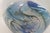 Glass Robert Eickholt Paperweight Iridescent Blue Purple Signed 1987 Art Glass 4809b For Sale - Image 7 of 10