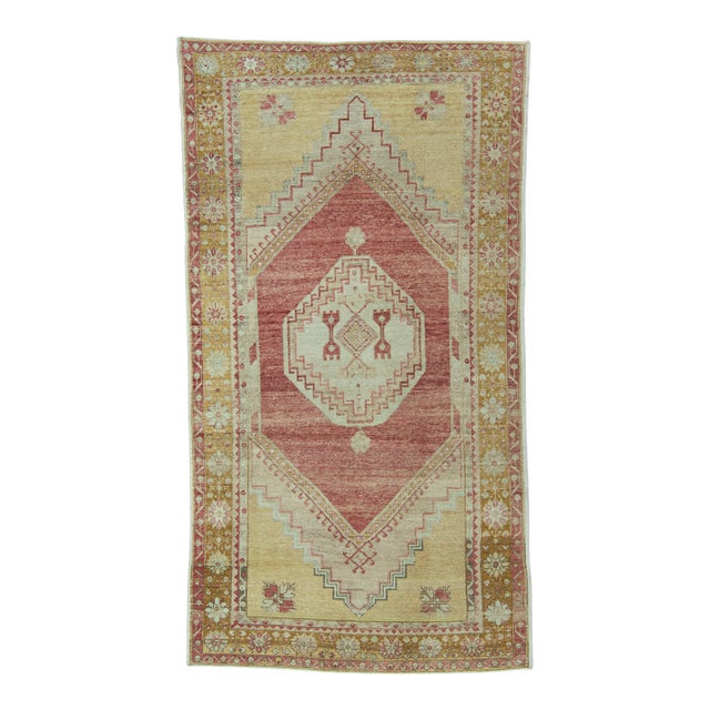Turkish Vintage Rug 4'8" x 8'5" #20837 For Sale