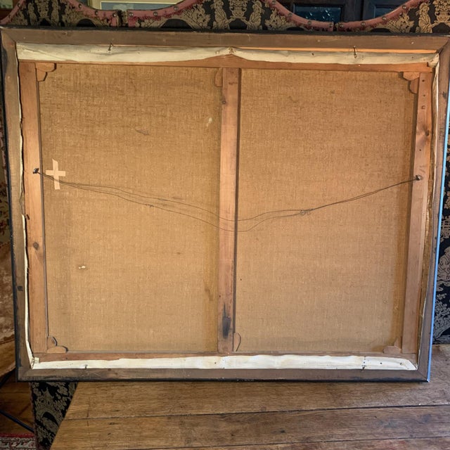 Berger, Industrial Landscape, Oil on Canvas For Sale - Image 11 of 12