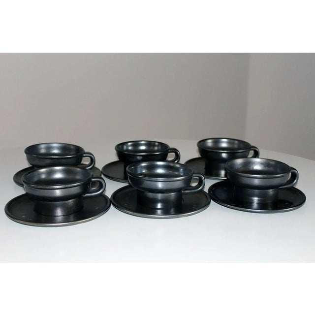 Vintage Terra Pannonia Service by Carl Auböck for Ostovic Culinar, 1970s, Set of 47 For Sale - Image 10 of 13