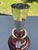 Early 1900s Moser Bohemian Cranberry Paneled Cabochon 24k Gold Decanter Set For Sale - Image 14 of 17