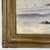 American Antique Post Impressionist Coastal Seascape With Sailboats by h.b. Johnson, Signed For Sale - Image 3 of 6