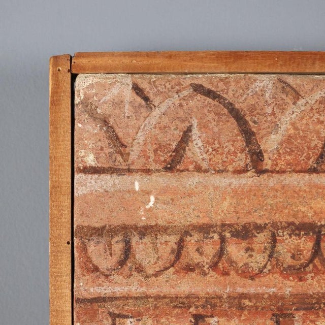 Imitation Fresco Fragment with Face of Saint Anthony the Abbot For Sale - Image 8 of 11