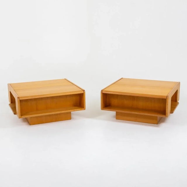 Brown Vintage Coffee Tables, Set of 2 For Sale - Image 8 of 8