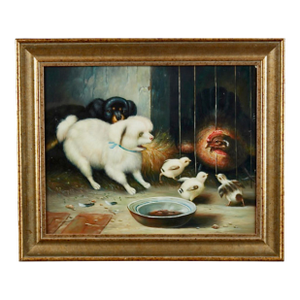 Dog Painting, 19th Century