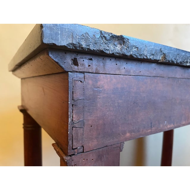 French Side Table in Cherry, 1820 For Sale - Image 17 of 18