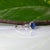 Metal 2.6Ct Star Sapphire Cabochon Ring With Natural Diamond Accents: Solid 14k Gold, Size 6.75 For Sale - Image 7 of 9