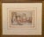 Antique 1887 H. Pander & Zonen Trowbridge Interior Scene Print Signed Framed For Sale