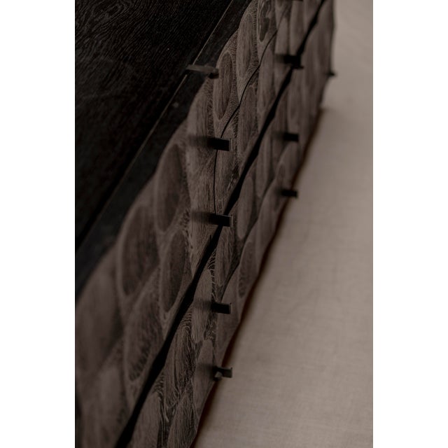 Brutalist Sideboard by J. Batenburg for M.I., Belgium 1970s For Sale - Image 6 of 15