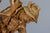 Metal German Carved Linden Wood Mountaineer with Brass Lantern, 1950s For Sale - Image 7 of 18