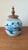A beautiful 19th-century Qing Dynasty blue and white porcelain ginger jar, hand-painted with a traditional Chinese...