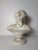 Sculpture Bust of Young Woman, 1800s, Marble For Sale - Image 10 of 15