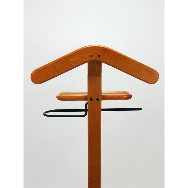 Wood Vintage Danish Valet Clothing Stand, 1980s For Sale - Image 7 of 14