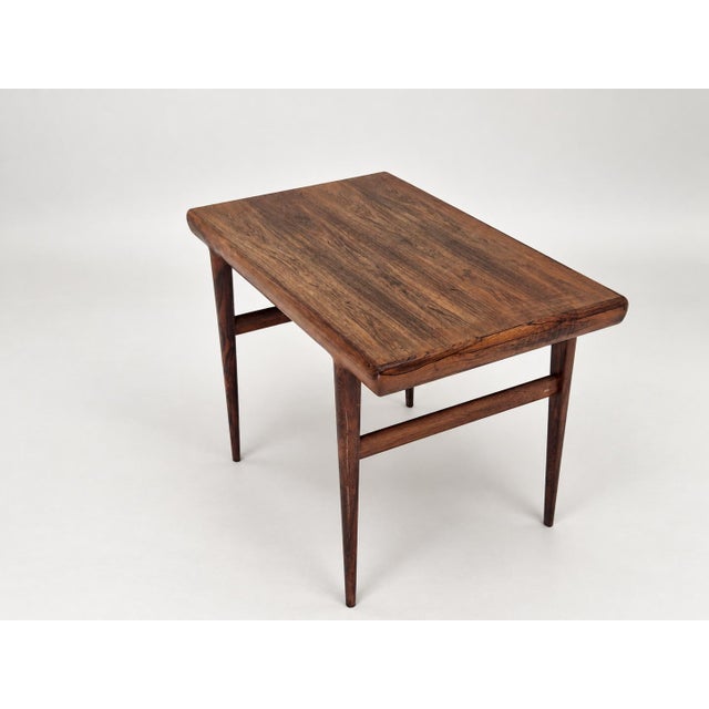 Side Table in Rosewood by Johannes Andersen for CFC Silkeborg, Denmark, 1960s For Sale - Image 13 of 18