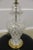 Waterford Crystal Table Lamp with Brass Base For Sale In Philadelphia - Image 6 of 11