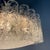Metal Vintage German Ice Glass Ceiling Lamp from Doria Leuchten, Germany, 1970s For Sale - Image 7 of 18