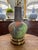 Vintage Late 20th Century Hand Painted Chapman Gourd Lamp With Heavy Brass Fittings For Sale - Image 9 of 9