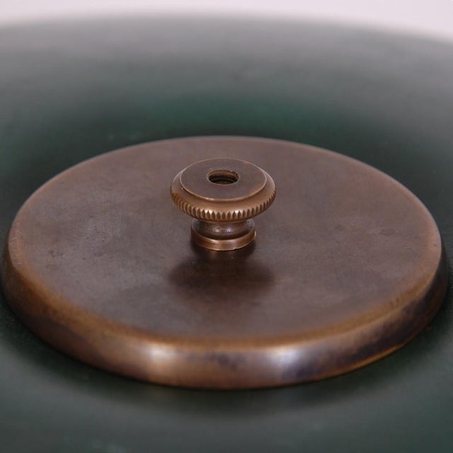 PH4/3 with Green Shades by Poul Henningsen, 1920s For Sale - Image 9 of 11