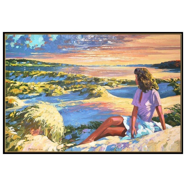 Contemporary Late 20th Century Summer Sunset, Howard Behrens For Sale - Image 3 of 5