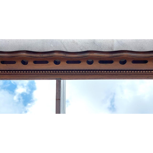 Early 20th Century Early 20th Century Continental English Collector's Wall Shelf For Sale - Image 5 of 12