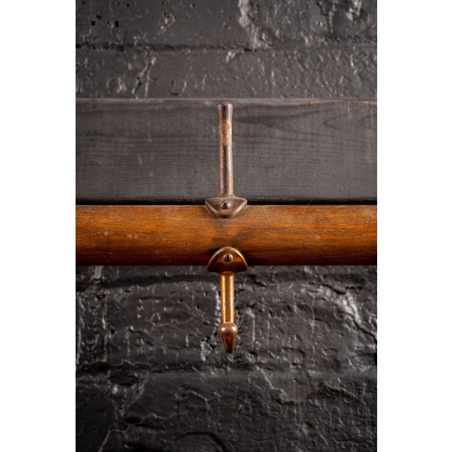 Early 20th Century Firefighters Coat Rack For Sale - Image 4 of 9