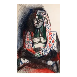Picasso Sketchbook Carnet De La Californie Lithograph Dated 26/11/1955