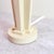 Art Deco Vintage Postmodern Memphis Style Sculptural Table Lamp, Cream Architectural Column With Sphere Finial For Sale - Image 3 of 8