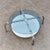 Low Coffee Table in Steel, 1980s For Sale - Image 4 of 4
