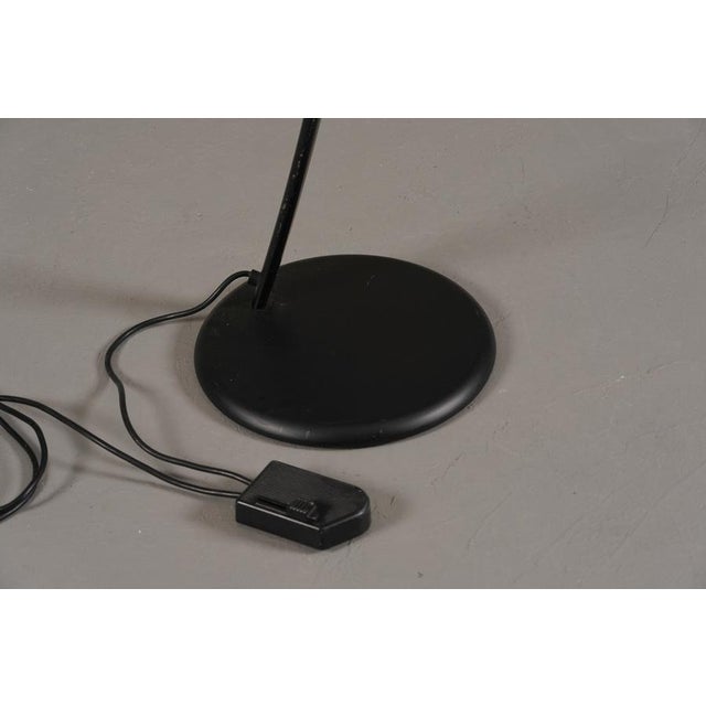 Vintage Black Floor Lamp from Relco, Italy, 1970s For Sale - Image 3 of 4