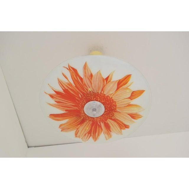 Mid-Century Glass Pendant, 1960s For Sale - Image 4 of 14