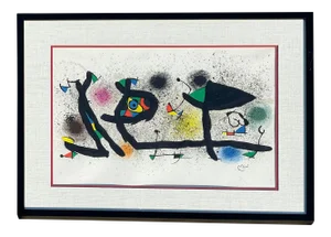 Sculptures (M. 950), Modern Lithograph by Joan Miro 1974