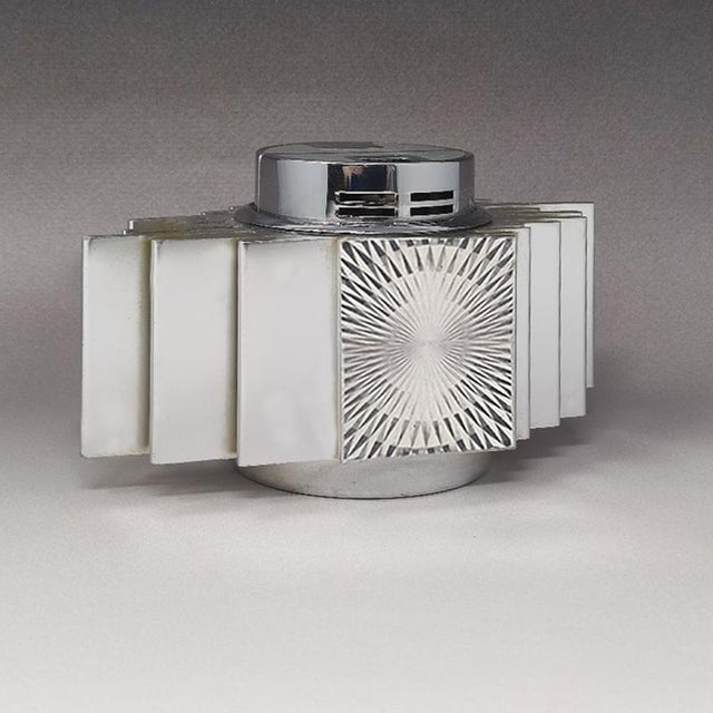 Mid-Century Modern Table Lighter in Aluminium by Sarome, 1960s For Sale - Image 3 of 9