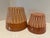 1990s Vintage Italian Ceramic Basket Weave Terracotta PLANTERS-set of 2 For Sale - Image 5 of 5