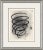 David Phoenix Black Swirl Framed Art Prints - Set of 9 by David Phoenix For Sale - Image 4 of 11