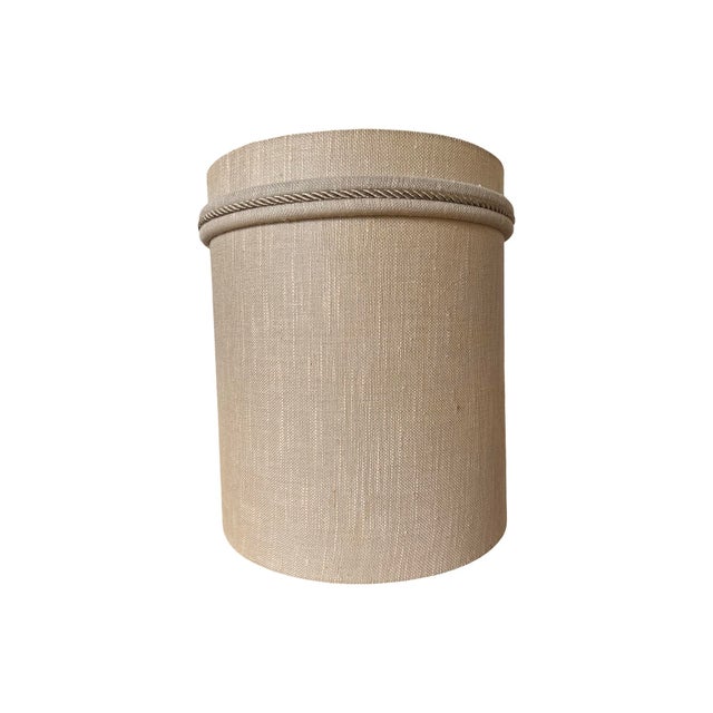 Vintage Mid Century Modern 1960s Large Drip Glazed Red Table Lamp With Shade. For Sale - Image 9 of 11