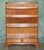 Regency Style Hardwood Waterfall Dwarf Library Bookcases, 1950, Set of 2 For Sale - Image 16 of 18